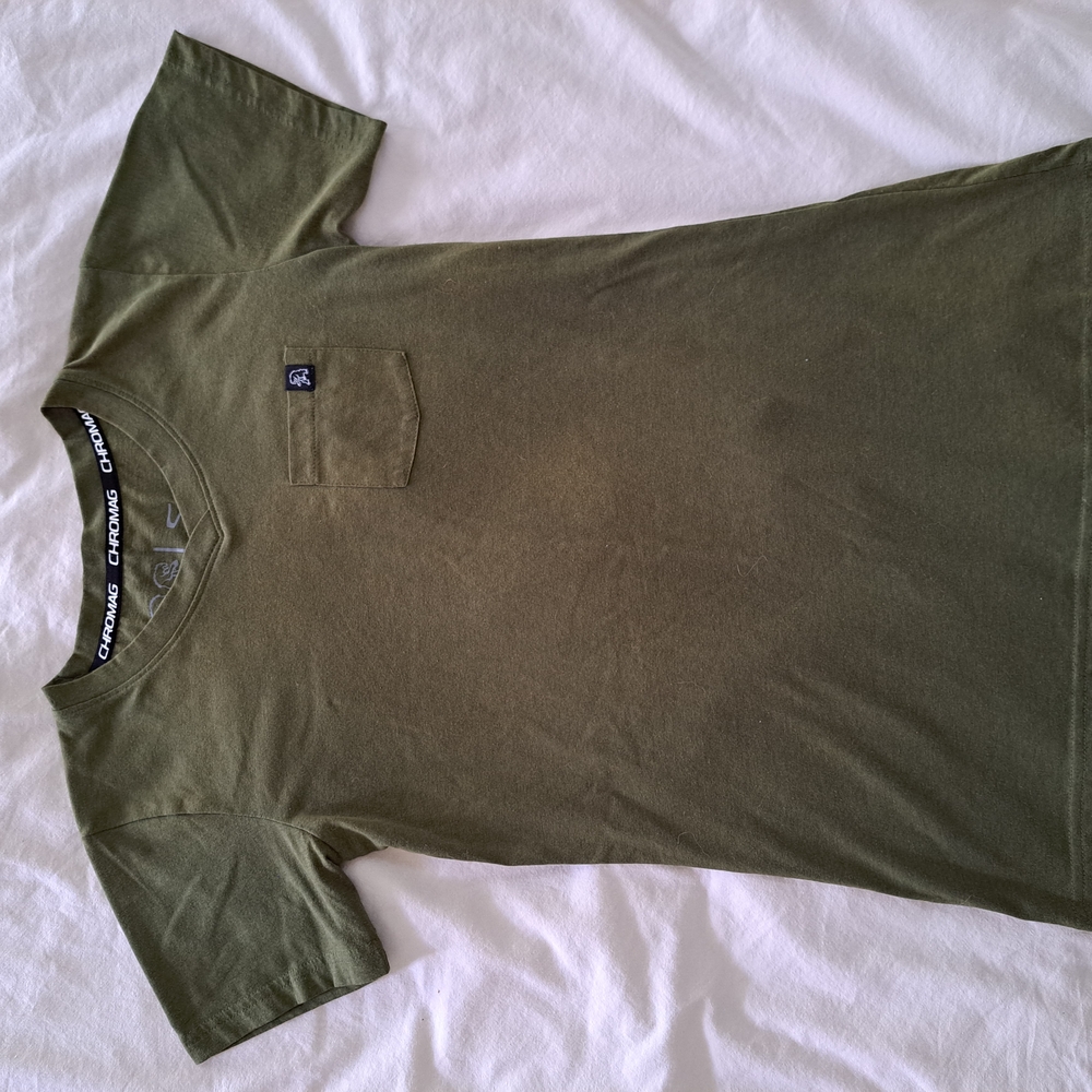 Olive Green Men's T-Shirt by